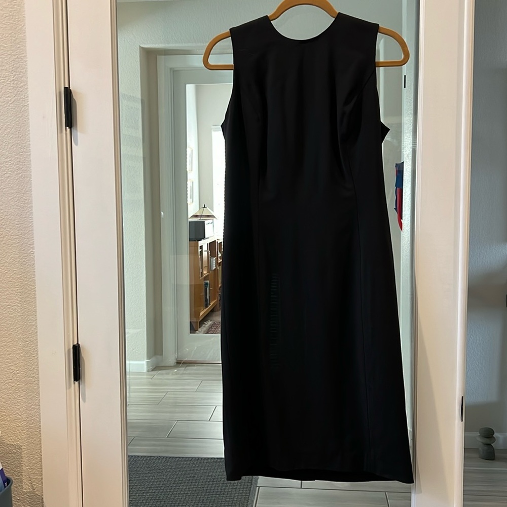 Talbot’s NWT Black Lightweight Wool Sheath Dress size 8